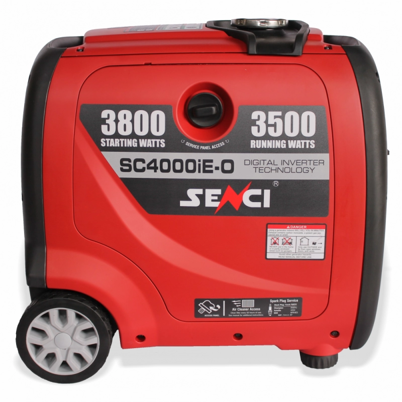 Generator inverter SENCI SC4000iE-O putere maxima 3.8 kW 230V pornire electrica insonorizat Generator inverter SENCI SC4000iE-O putere maxima 3.8 kW 230V pornire electrica insonorizat